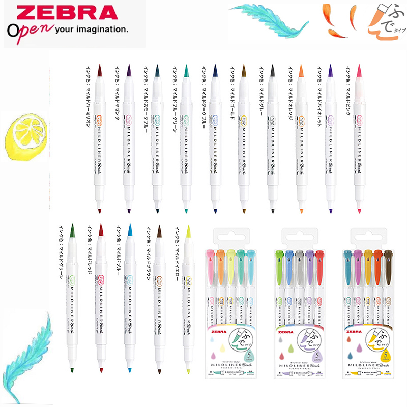 Zebra Pen Mildliner - ZEBRA Evidenziatore a doppia punta Manuale