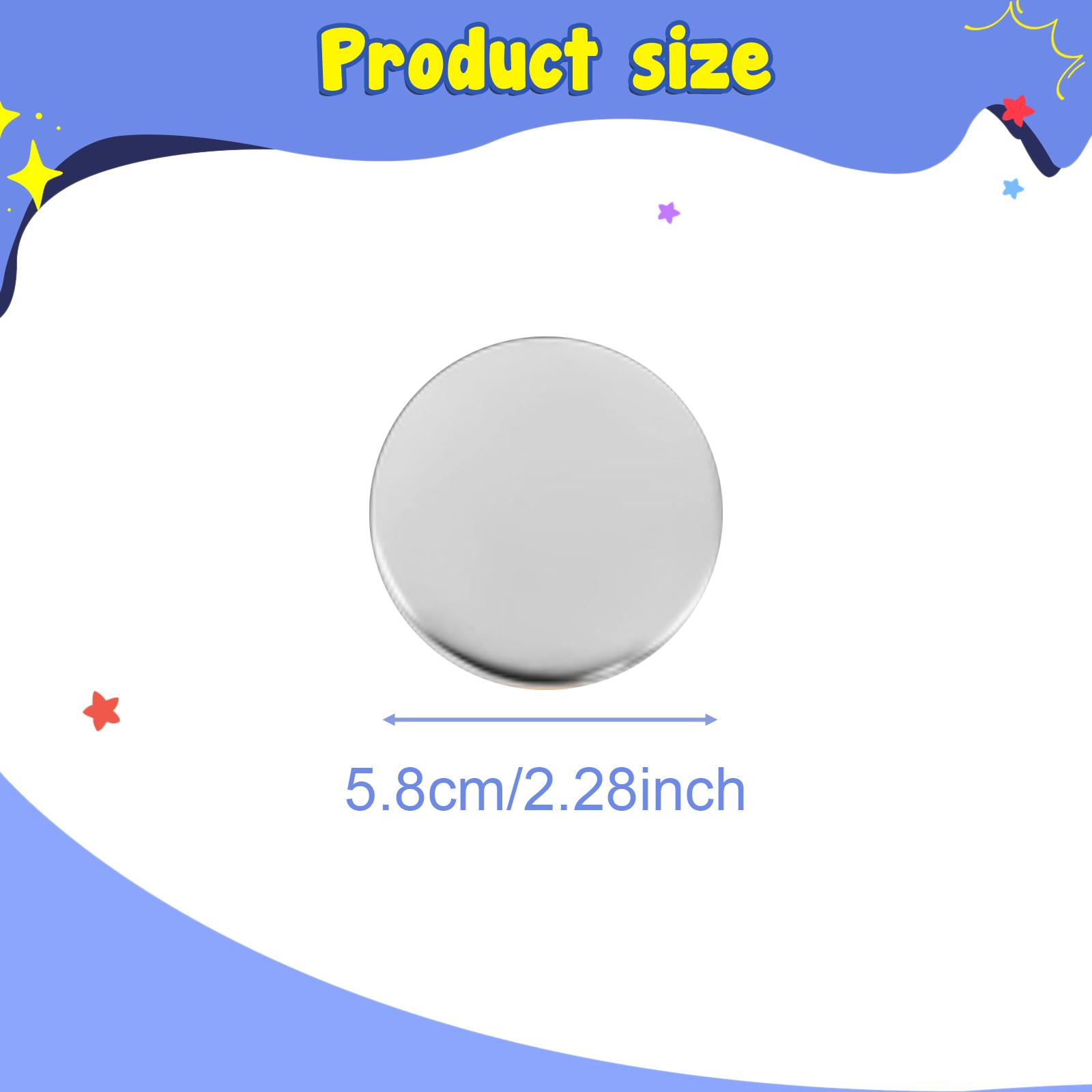 Button Badge Blank - Kit per Badge Personalizzabili: Forniture con