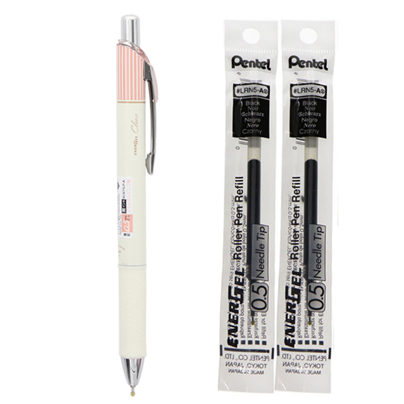 Pentel Pen Energel - 1 penna + 2 ricariche LifeMaster