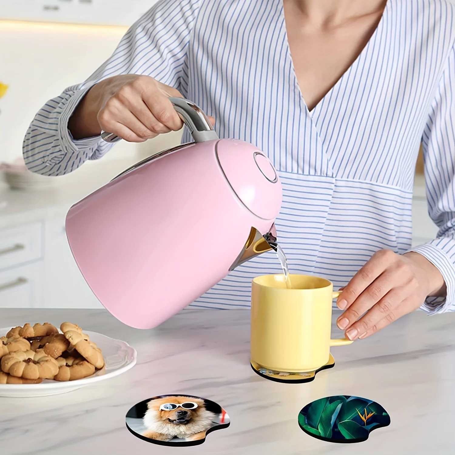 Sottobicchieri per auto vuoti  - Coaster Sublimation Blank recensione e prezzo