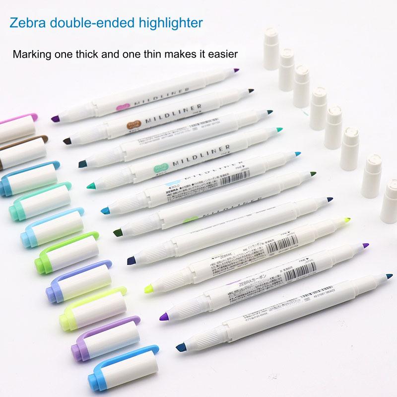 Zebra 25/35 colori Mildliner e - Zebra Pen Mildliner recensione e prezzo