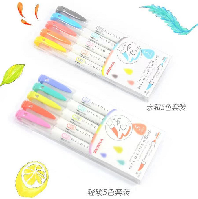 ZEBRA Mildliner evidenziatori  - Zebra Pen Mildliner recensione e prezzo