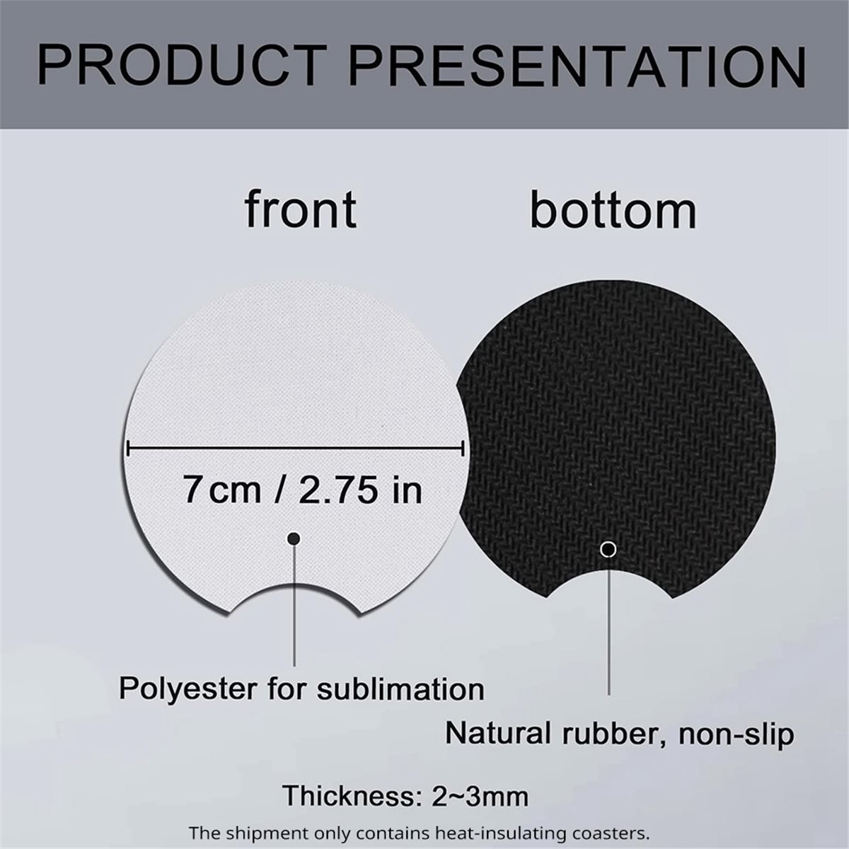 Sottobicchieri per Sublimazion - Coaster Sublimation Blank recensione e prezzo