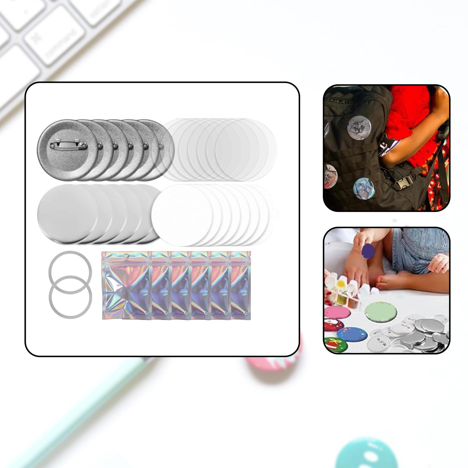 902 Pezzi di Forniture per la  - Button Badge Blank recensione e prezzo