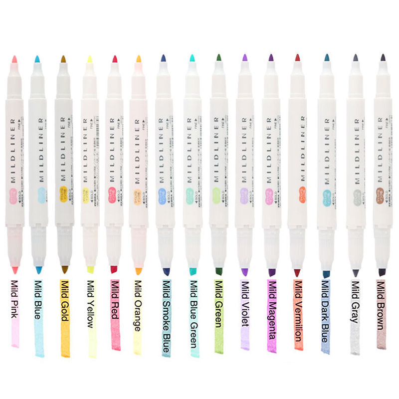 Giappone ZEBRA WKT7 Nuovo Mild - Zebra Pen Mildliner recensione e prezzo
