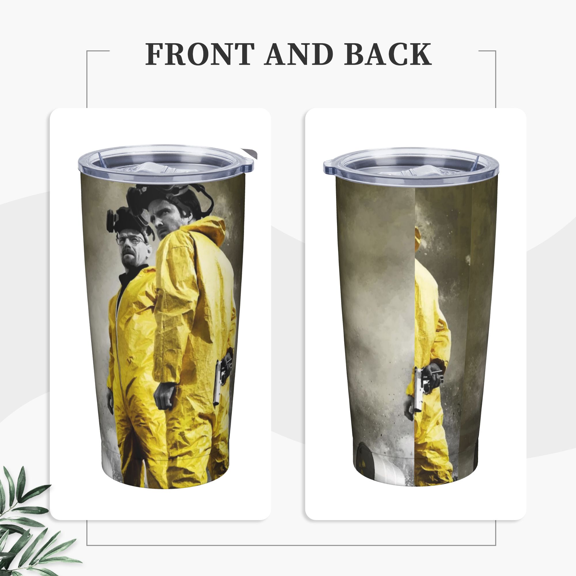 Tazza Termica Breaking Bad, Bo - Tumbler 20Oz White recensione e prezzo