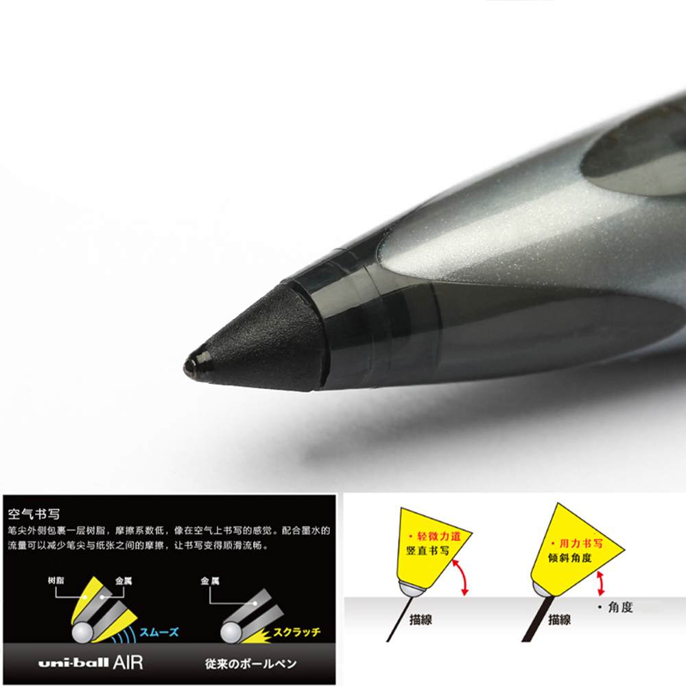 Penna gel UNI Ball Air di alta - Pentel Pen Energel recensione e prezzo